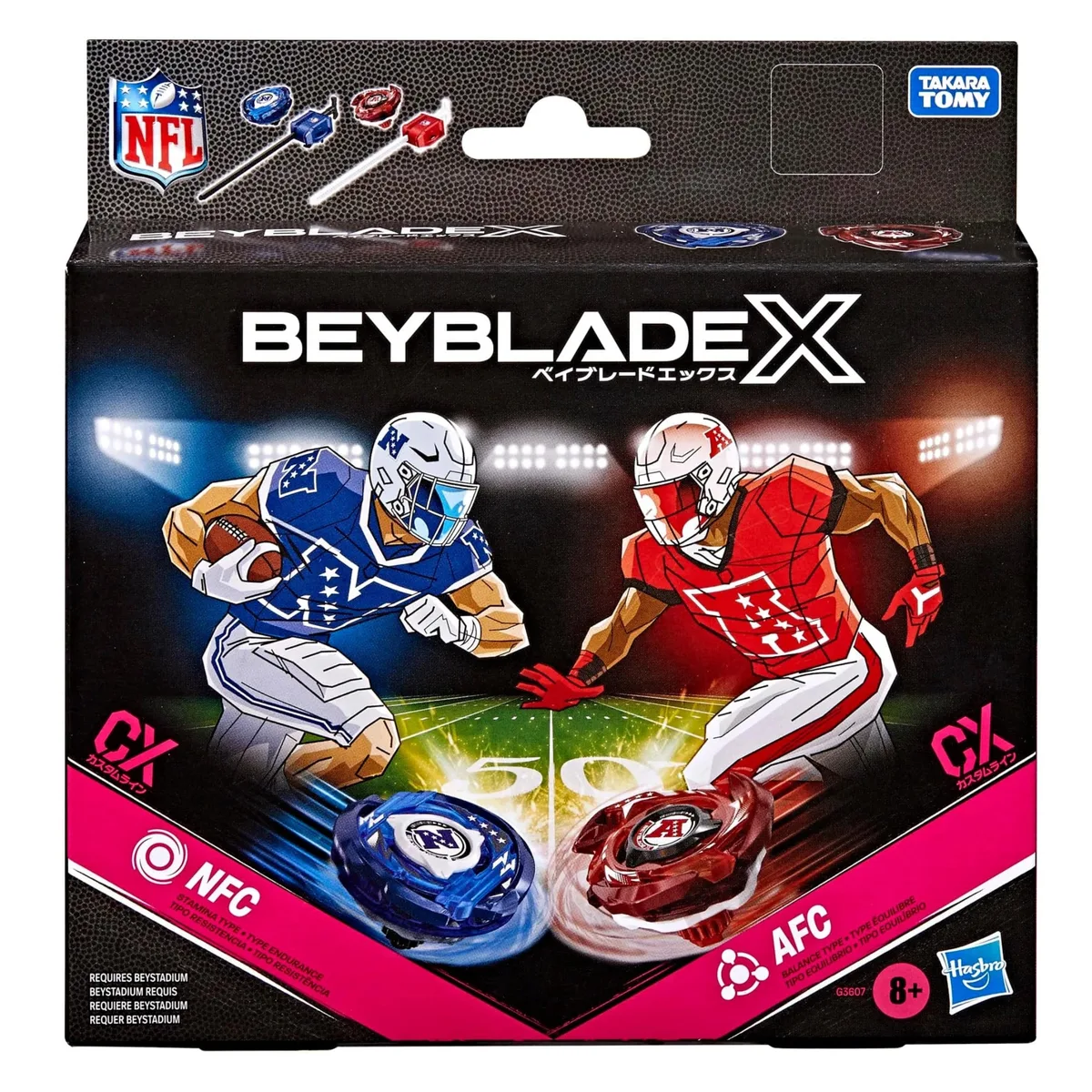 G3607 NFL CX Top Pack